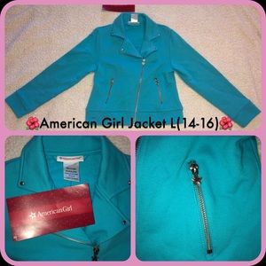 🌸NWT! American Girl Moto jacket